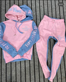 DOUBLE HOODIE- SWEATS